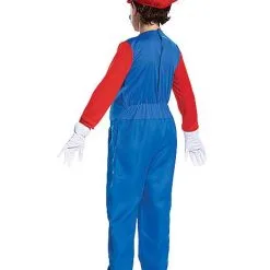 Spirit Halloween Kids Mario Costume Deluxe- Mario Bros. -Toddler Costumes Shop 01196625 b