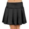 Spirit Halloween Black Satin Skirt