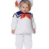 Spirit Halloween Baby Belly Stay Puft Marshmallow Costume - Ghostbusters -Toddler Costumes Shop 01355965 a