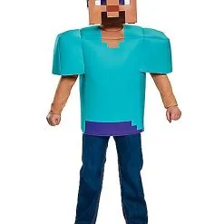 Spirit Halloween Kids Steve Costume - Minecraft