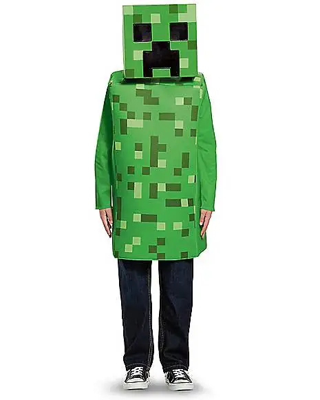 Spirit Halloween Kids Creeper Costume - Minecraft 3 Spirit Halloween Kids Creeper Costume - Minecraft