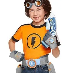 Spirit Halloween Toddler Rusty Costume - Rusty Rivets -Toddler Costumes Shop 01381573 c