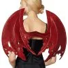 Spirit Halloween Red Glitter Devil Wings