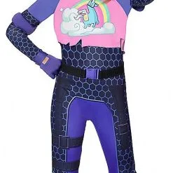 Spirit Halloween Girls Brite Bomber Costume - Fortnite -Toddler Costumes Shop 01418292 c