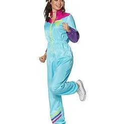 Spirit Halloween Adult '80s Workout Costume -Toddler Costumes Shop 01425214 c