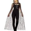 Spirit Halloween Adult Black Lace Cape -Toddler Costumes Shop 01479922 a