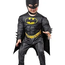 Spirit Halloween Toddler Muscle Batman Costume