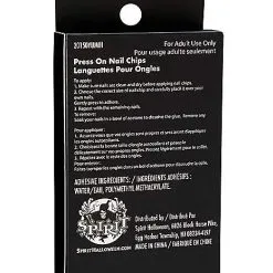 Spirit Halloween Devil Flame Press On Nails -Toddler Costumes Shop 01489624 d