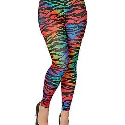 Spirit Halloween '80s Print Leggings
