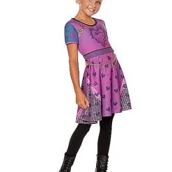 Spirit Halloween Kids Mal Dress - Descendants 3 -Toddler Costumes Shop 01503911 c