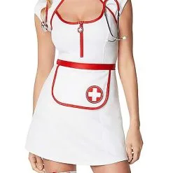 Spirit Halloween Adult Fierce Nurse Costume -Toddler Costumes Shop 01525898 c