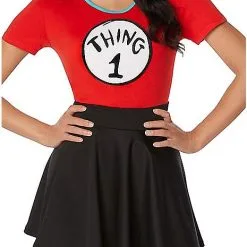 Spirit Halloween Adult Thing 1 And Thing 2 Costume Kit - Dr. Seuss 7 Spirit Halloween Adult Thing 1 And Thing 2 Costume Kit - Dr. Seuss -Toddler Costumes Shop 01532308 c