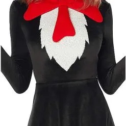 Spirit Halloween Adult Cat In The Hat Dress - Dr. Seuss -Toddler Costumes Shop 01532423 c