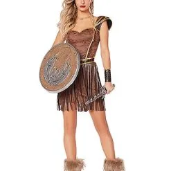 Spirit Halloween Adult Warrior Queen Costume