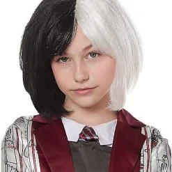 Spirit Halloween Kids Estella School Uniform Costume - Disney Cruella -Toddler Costumes Shop 01535038 c