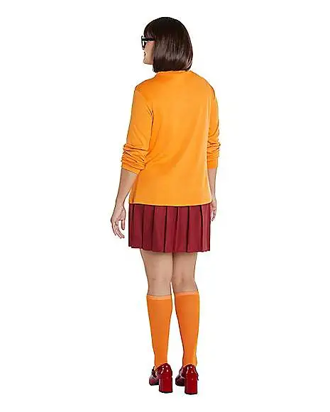Spirit Halloween Adult Velma Costume - Scooby-Doo 6 Spirit Halloween Adult Velma Costume - Scooby-Doo - Image 4