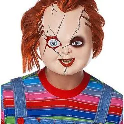 Spirit Halloween Adult Chucky Costume Deluxe -Toddler Costumes Shop 01542638 c