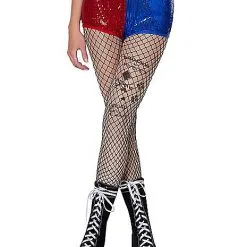 Spirit Halloween Adult Harley Quinn Sequin Shorts - Suicide Squad -Toddler Costumes Shop 01545961 c