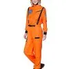 Spirit Halloween Adult Orange NASA Jumpsuit Costume -Toddler Costumes Shop 01551746 a