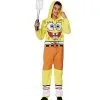 Spirit Halloween Kids SpongeBob SquarePants Hooded Jumpsuit 1 Spirit Halloween Kids SpongeBob SquarePants Hooded Jumpsuit -Toddler Costumes Shop 01552975 a