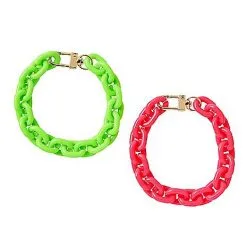 Spirit Halloween '80s Chain Bracelets - 2 Pack