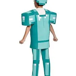 Spirit Halloween Kids Armor Deluxe Costume - Minecraft -Toddler Costumes Shop 01566264 bb