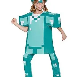 Spirit Halloween Kids Armor Deluxe Costume - Minecraft -Toddler Costumes Shop 01566264 c