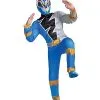Spirit Halloween Kids Blue Ranger Costume - Dino Fury -Toddler Costumes Shop 01566553 a