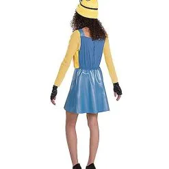 Spirit Halloween Adult Stuart Minion Dress Costume Deluxe - Minions -Toddler Costumes Shop 01566645 b