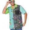 Spirit Halloween Adult '80s Button Down Shirt -Toddler Costumes Shop 01567247 a