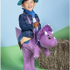 Spirit Halloween Toddler Tango Ride-Along Costume - Dino Ranch