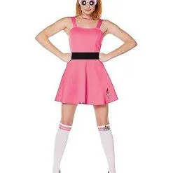 Spirit Halloween Adult Blossom Costume - The Powerpuff Girls
