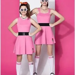 Spirit Halloween Adult Blossom Costume - The Powerpuff Girls -Toddler Costumes Shop 01572460 c