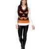 Spirit Halloween Adult Jack-O'-Lantern Sweater Vest -Toddler Costumes Shop 01575349 a