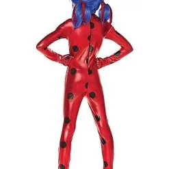Spirit Halloween Kids Ladybug Costume Deluxe - Miraculous Ladybug -Toddler Costumes Shop 01580836 c