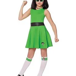 Spirit Halloween Kids Buttercup Dress Costume - The Powerpuff Girls
