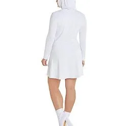 Spirit Halloween Adult White Long Sleeve Dress 9 Spirit Halloween Adult White Long Sleeve Dress -Toddler Costumes Shop 01586270 d