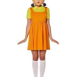 Spirit Halloween Adult Young-hee Doll Dress Costume - Squid Game