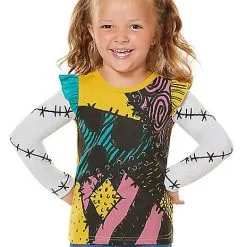 Spirit Halloween Toddler Sally Long Sleeve T Shirt - The Nightmare Before Christmas