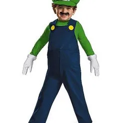 Spirit Halloween Toddler Luigi One Piece Costume - Super Mario Bros