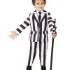 Spirit Halloween Toddler Beetlejuice Striped Suit -Toddler Costumes Shop 07577174 a
