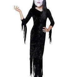 Spirit Halloween Kids Morticia Addams Costume - The Addams Family 2