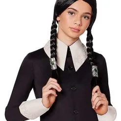 Spirit Halloween Kids Wednesday Addams Costume - The Addams Family 2 -Toddler Costumes Shop 07630718 c